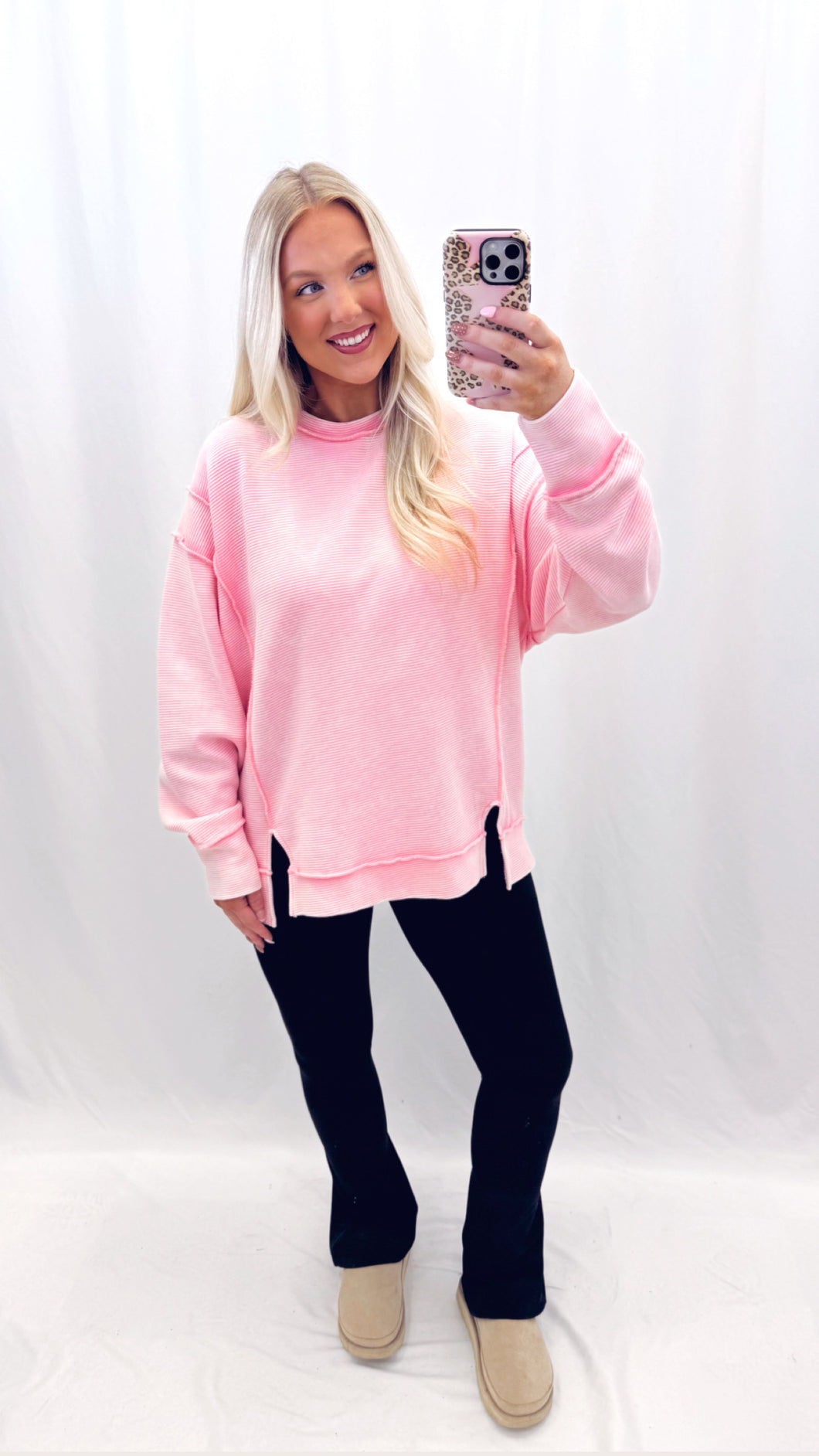 PINKMAS! Pullover SIZES S-3X