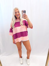 Load image into Gallery viewer, Strawberry Sugar Oversized Top
