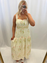 Load image into Gallery viewer, Pastel Petals Dress IVORY
