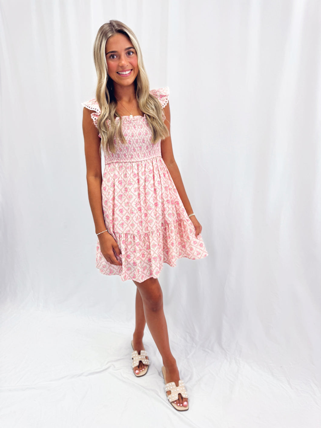 Kept Love Letters Dress PINK💖 1 medium & 2 larges left