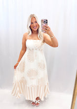Load image into Gallery viewer, Striped By The Shell Dress
