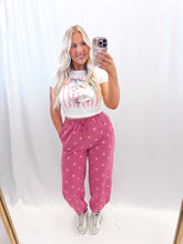 Load image into Gallery viewer, Mauve Dot Joggers
