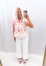 Load image into Gallery viewer, Garden Kiss Blouse PINK💖 2 mediums left
