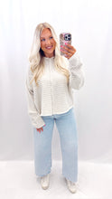 Load image into Gallery viewer, Candy Stripes Sweater TAN💖 3 smalls left
