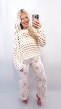 Load image into Gallery viewer, Crochet Cutie Knit Top
