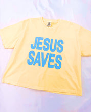Load image into Gallery viewer, Jesus Saves Graphic Tee (AVAILABLE IN CROP &amp; FULL LENGTH!)
