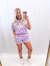 Load image into Gallery viewer, Confetti Dot Set PURPLE💖 1 large left
