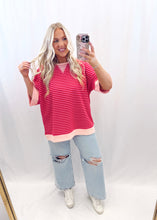 Load image into Gallery viewer, Pink Punch Oversized Top💖 2 larges left
