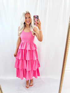 Pampered In Pink Dress