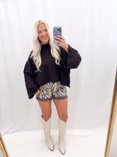 Load image into Gallery viewer, Cabin Weekend Sweater Brown
