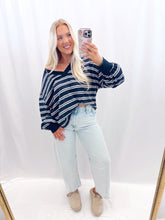 Load image into Gallery viewer, Midnight Stripes Top
