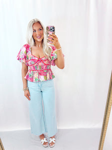 Perfectly Patched Blouse