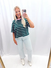 Load image into Gallery viewer, Good Mood Top Green/Pink
