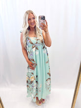 Load image into Gallery viewer, Bloom Lagoon Dress TEAL

