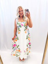 Load image into Gallery viewer, Bloom Lagoon Dress WHITE

