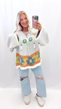 Load image into Gallery viewer, Floral Cozy Sweater
