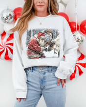 Load image into Gallery viewer, Vintage Santa Reindeer
