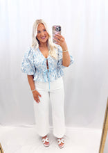 Load image into Gallery viewer, Ocean Blossom Blouse💖 1 small &amp; 1 medium left
