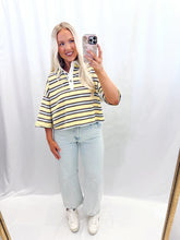 Load image into Gallery viewer, Butterscotch Stripe Top
