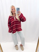 Load image into Gallery viewer, Southern Comfort Sweater Red
