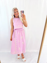 Load image into Gallery viewer, Seaside Pink SET (top + skirt)💖 1 small left
