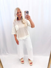 Load image into Gallery viewer, Blushing Bloom Top NEUTRAL💖 2 mediums left
