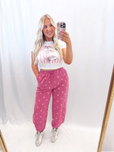 Load image into Gallery viewer, Mauve Dot Joggers
