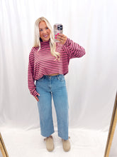 Load image into Gallery viewer, Chocolate Strawberry Long Sleeve Top
