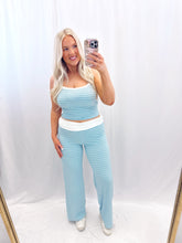 Load image into Gallery viewer, Clear Blue Stripes SET💖 small &amp; medium left
