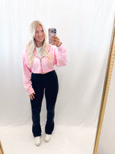 Load image into Gallery viewer, Cropped Comfort Hoodie PINK
