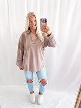 Load image into Gallery viewer, Faded Mocha Pullover💖 1 small left
