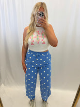 Load image into Gallery viewer, Blue Dot Joggers
