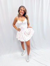 Load image into Gallery viewer, Ready, Set, BOW! Athletic Romper Dress💖 1 small &amp; 1 medium left

