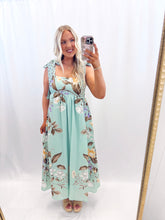 Load image into Gallery viewer, Bloom Lagoon Dress TEAL
