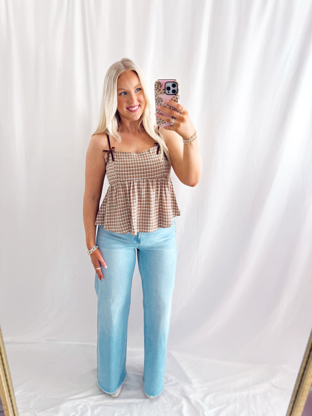 Chestnut Charm Tank💖 2 larges left