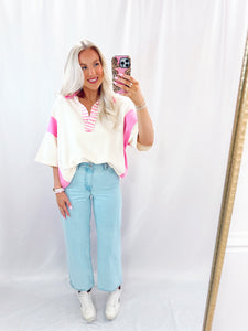 Real Cute Oversized Top PINK