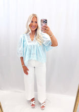 Load image into Gallery viewer, Seabreeze Eyelet Blouse💖 1 large left
