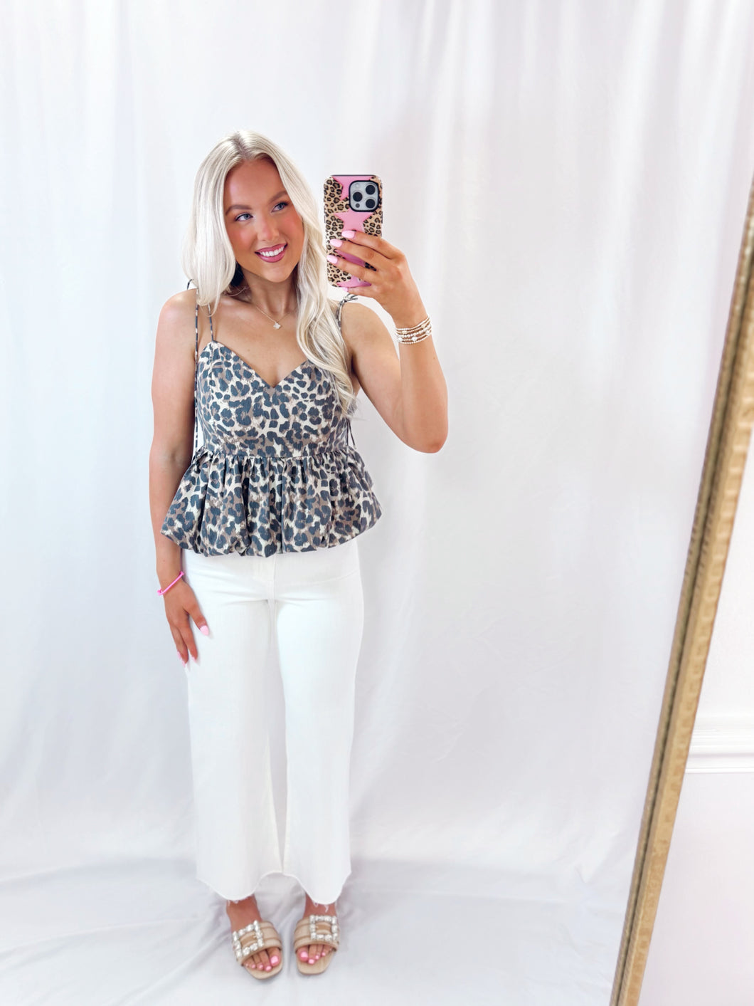 Leopard Muse Top💖 1 medium left