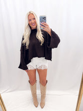 Load image into Gallery viewer, Cabin Weekend Sweater Brown
