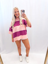 Load image into Gallery viewer, Strawberry Sugar Oversized Top
