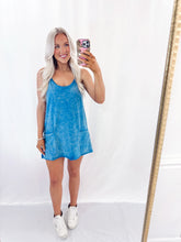 Load image into Gallery viewer, Doing The Most Romper BLUE
