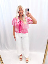 Load image into Gallery viewer, Darling In Pink Blouse
