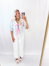 Load image into Gallery viewer, Fluttering Whimsy Top PINK💖 2 mediums left
