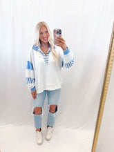 Load image into Gallery viewer, Cozy Couture Pullover BLUE
