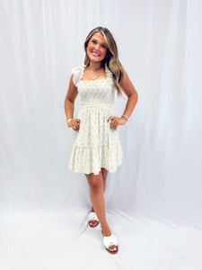 Kept Love Letters Dress YELLOW