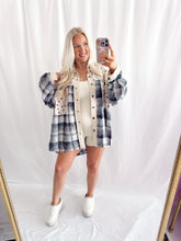 Load image into Gallery viewer, Cozy Cabin Flannel Shacket💖 1 small left

