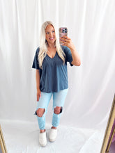 Load image into Gallery viewer, Layer Me Later Tee NAVY
