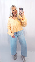 Load image into Gallery viewer, Orange Puff Sweater
