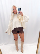Load image into Gallery viewer, Cabin Weekend Sweater Cream
