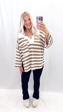 Load image into Gallery viewer, Striped On You Pullover
